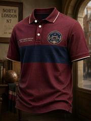 Herren "North London Football Lover" bedruckte Freizeit-Oberteile