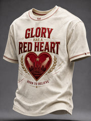 Herren-T-Shirt mit „North London Football Lover“-Aufdruck