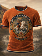 Unisex T-Shirt mit Kunstdruck zum Orangemen's Day am 12. Juli