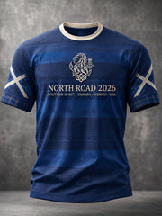 Herren T-Shirt mit Aufdruck „Scotland Football Lover“
