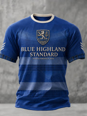 Herren T-Shirt mit Aufdruck „Scotland Football Lover“