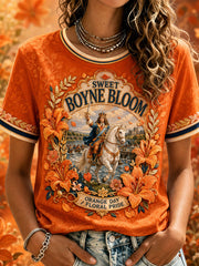 Damen bedrucktes T-Shirt zum 12. Juli Orange Order Day