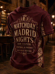Herren-Geschenk für Fußballfans: Lässiges T-Shirt mit Print