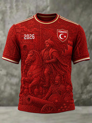 Herren-Fußball-T-Shirts Türkei