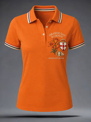 Damen-Oberteile mit Blumendruck für den 14. Juli (Orangemen's Day)