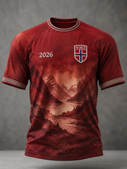 Norwegische Fußball-T-Shirts für Herren