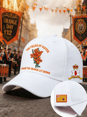 Unisex 14 July Orangemens Day FDloral Art Printed Hat
