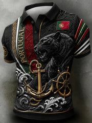 Herren-Shirt inspiriert vom portugiesischen Fußball