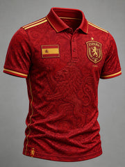 Herren Spanien Fußballtrikot
