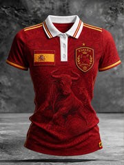 Spanien-Fußball-T-Shirt für Frauen