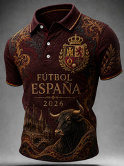 Herren Spanien Fußball Fan 2026 Trikot