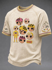 Herren-Radrennen-T-Shirt