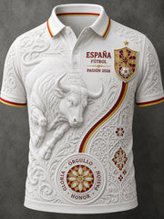 Herren Spanien Fußball Fan 2026 Trikot