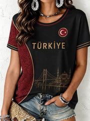Damen T-Shirt Türkei