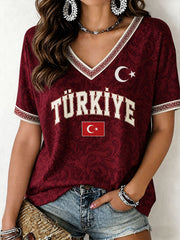 Damen-T-Shirt Türkei