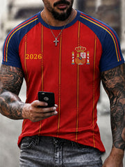 Herren-Geschenk für Fußballfans – lässiges T-Shirt mit Aufdruck