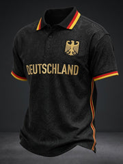 Herren-T-Shirt mit Deutschland-Fußball-Aufdruck