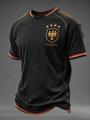 Herren Deutschland Fußball Bedrucktes T-Shirt