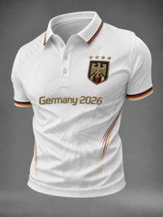 Herren Deutschland Fußball Bedrucktes T-Shirt