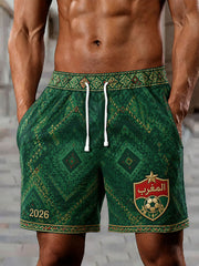 Herren-Fußballshorts Marokko 2026