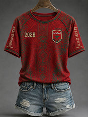 Damen Marokko Fußball T-Shirts 2026