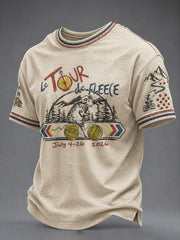 Herren Tour De Fleece Kurzarm-T-Shirt