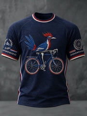 Herren Radrennen Kurzarm T-Shirt