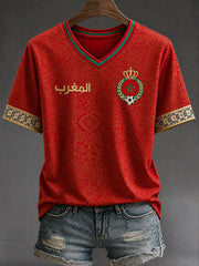 Damen-Fußball-T-Shirts Marokko 2026