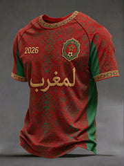 Herren 2026 Marokko Fußball T-Shirts