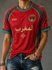 Herren 2026 Marokko Fußball T-Shirts