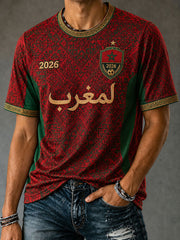 Herren Fußball-T-Shirts Marokko 2026