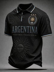 Herren Argentinien Fußballtrikot