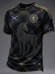 Herren T-Shirt mit Schottland-Aufdruck, Kurzarm