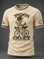 Herren Pogi Goat Kurzarm-T-Shirt