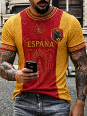 Herren-Geschenk für Fußballfans: Lässiges T-Shirt mit Print