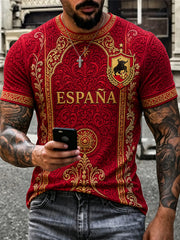 Herren-Geschenk für Fußballfans: Lässiges T-Shirt mit Aufdruck