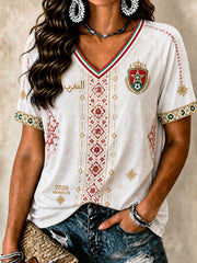 Damen-Fußball-T-Shirts Marokko 2026