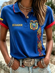 Damen-Polo-T-Shirt
