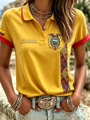 Damen-Polo-T-Shirt