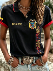 Damen-Polo-T-Shirt