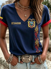 Damen Kurzarm-T-Shirt
