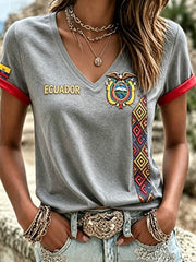 Damen Kurzarm-T-Shirt