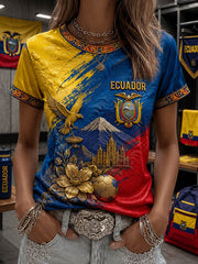 Damen Kurzarm-T-Shirt