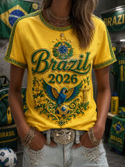 Damen-Kurzarm-T-Shirt