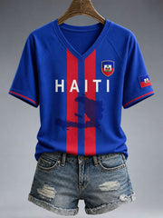 Damen T-Shirt Haiti