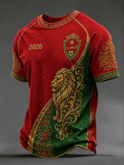 Herren Marokko Fußball-T-Shirts 2026