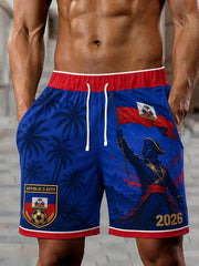 Herren Haiti Fußballshorts 2026