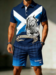 Bedruckte Herren-Sets Schottland