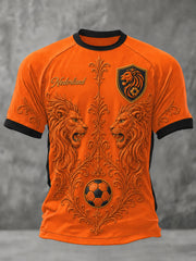 Herren-Geschenk für Fußballfans: Lässiges T-Shirt mit Aufdruck