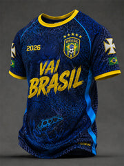 Herren Brasilien Fußball T-Shirts